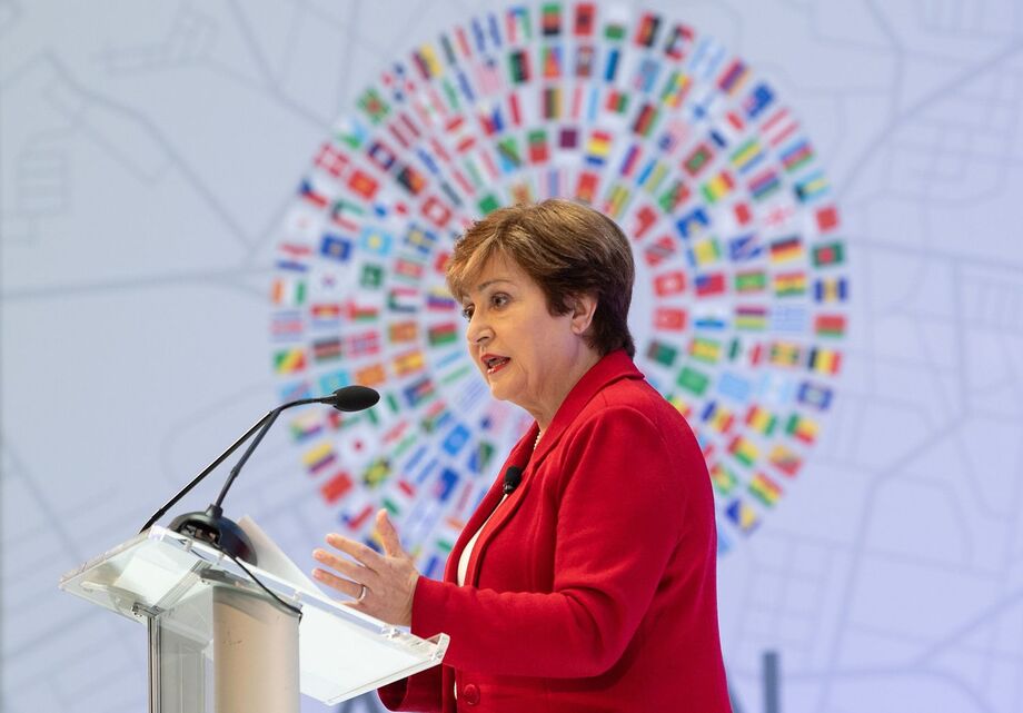 Diretora-gerente do Fundo Monetário Internacional (FMI), Kristalina Georgieva