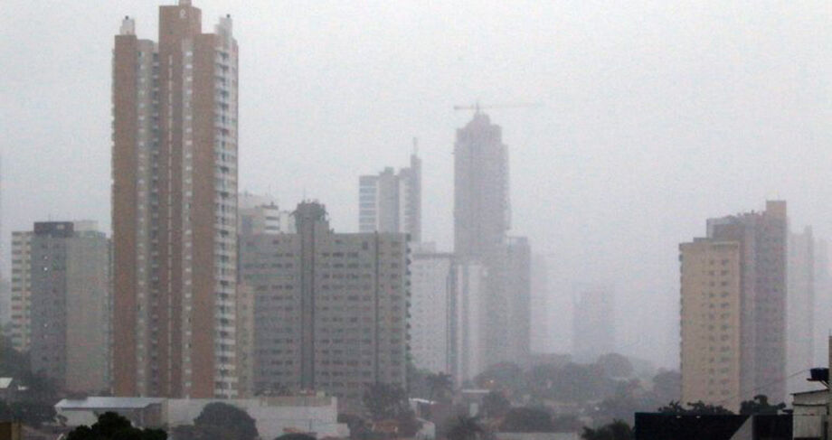 Tempo nublado em Campo Grande