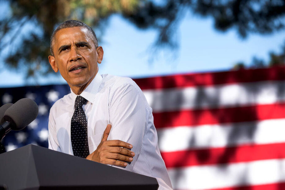 Barack Obama, primeiro afro-americano a ocupar o cargo mais alto do país