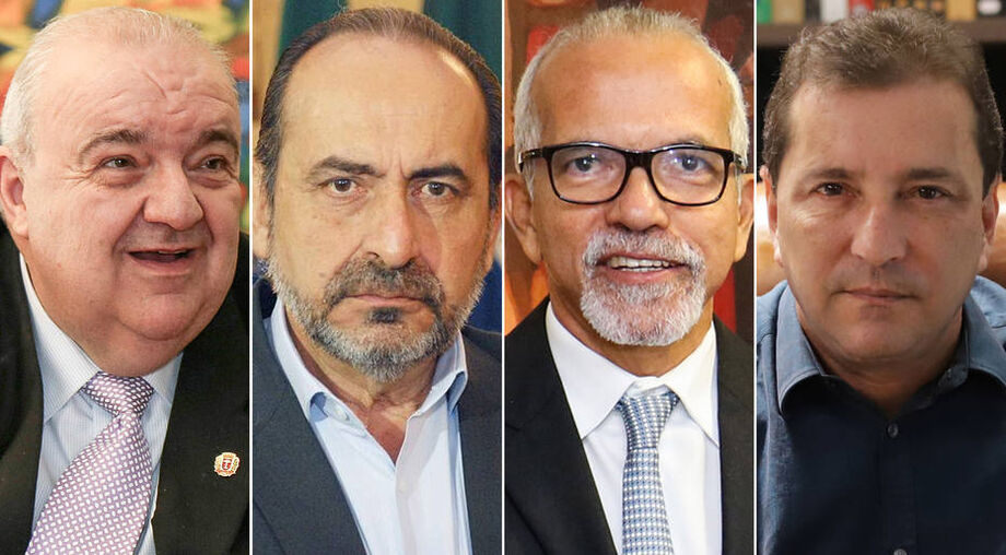 Os prefeitos de Curitiba, Rafael Greca (DEM); Belo Horizonte, Alexandre Kalil (PSD); Aracaju, Edvaldo Nogueira (PDT); Porto Velho, Hildon Chaves