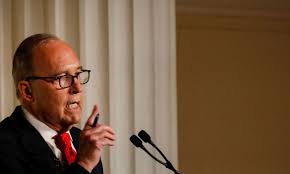 Diretor do Conselho Econômico da Casa Branca, Larry Kudlow