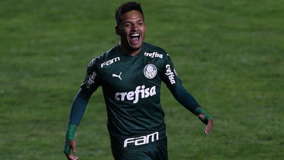 Gabriel Menino foi promovido ao time principal do Palmeiras neste ano