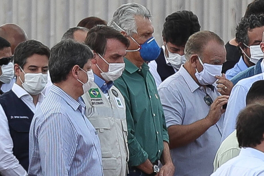 Em agosto, Caiado já havia feito elogios ao governo federal pelo pagamento do auxílio emergencial