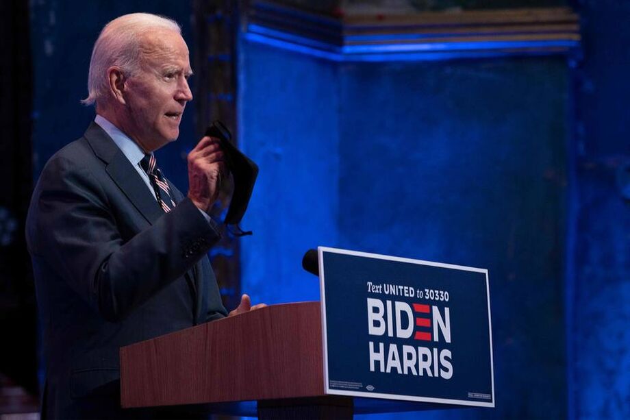 Biden vem liderando as pesquisas de intenção de voto por seis pontos ou mais ao longo de todo o ano