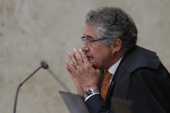 O ministro do Supremo Tribunal Federal, Marco Aurélio Mello