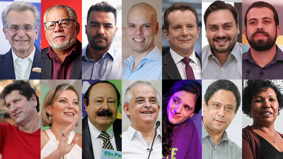 Guilherme Boulos, do Psol, que apareceu em terceiro lugar na pesquisa com 8% das intenções de voto, usou a pesquisa para se colocar como o representante viável da esquerda na disputa