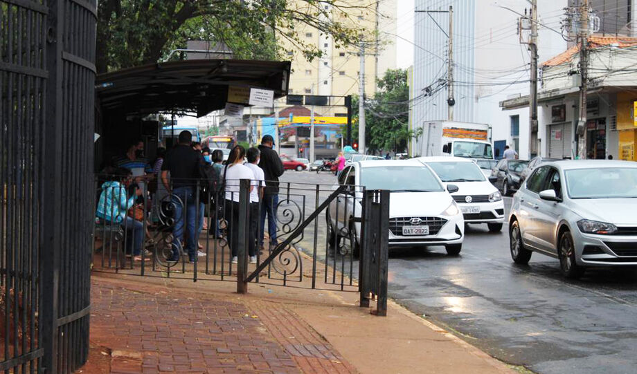 Chuva chega em Campo Grande