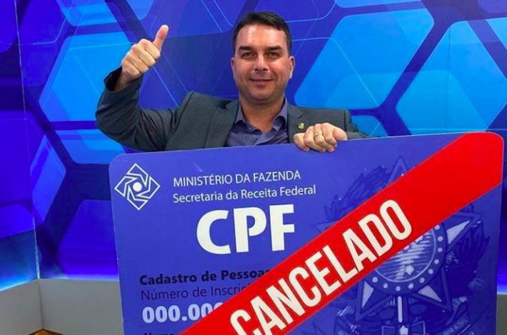 Em agenda no Amazonas, Flávio faz referência a ‘CPF cancelado’ de bandidos mortos