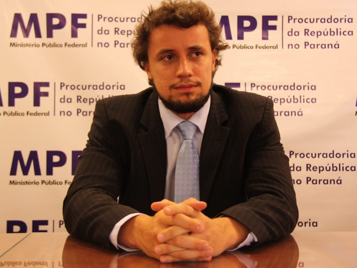 Diogo Castor de Mattos, procurador da República que integra a força-tarefa da Lava Jato: ‘nos crimes de colarinho branco, a vítima é a sociedade