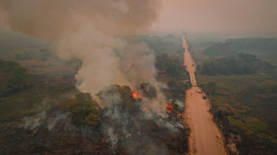 Mauro Mendes afirmou que o Mato Grosso está enfrentando uma das piores ondas de incêndio dos últimos anos