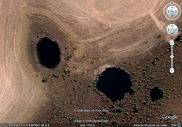Degradação nascentes do Rio Paraguai 