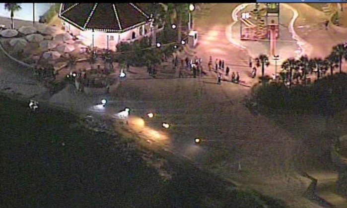 Imagem mostra área perto do local onde criança de 2 anos foi arrastada por jacaré no resort Grand Floridian - AP 
