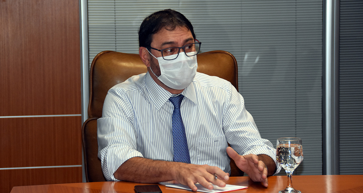 O presidente da Fiems, Sérgio Longen.