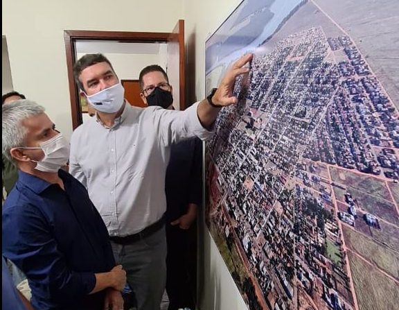 Em Sonora, bairro que dá acesso ao Balneário Pôr do Sol está sendo asfaltado com recursos estaduais