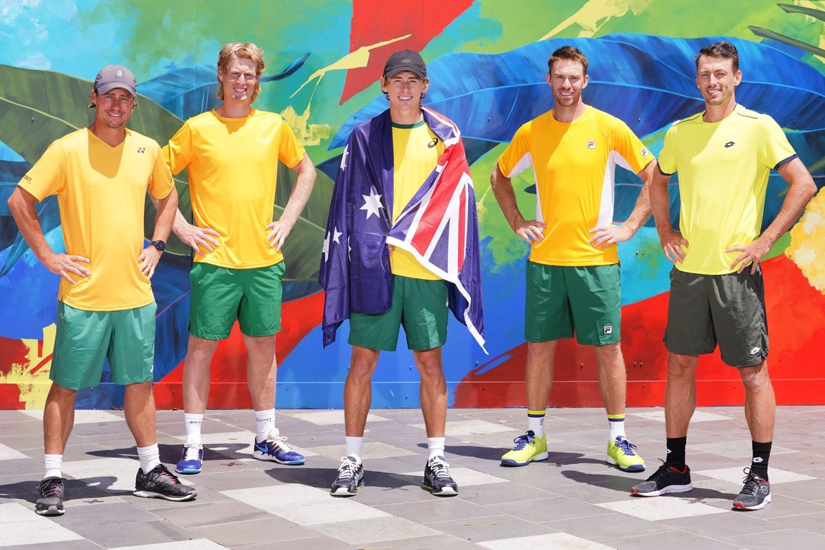 Mesmo ganhando da Grécia, a Austrália está eliminada da ATP Cup.