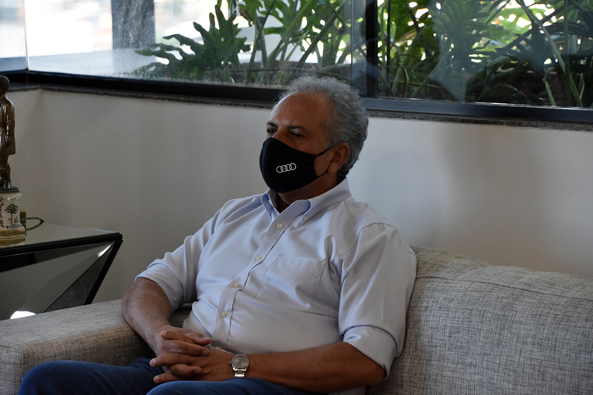  o diretor-presidente do Detran/MS, Rudel Trindade