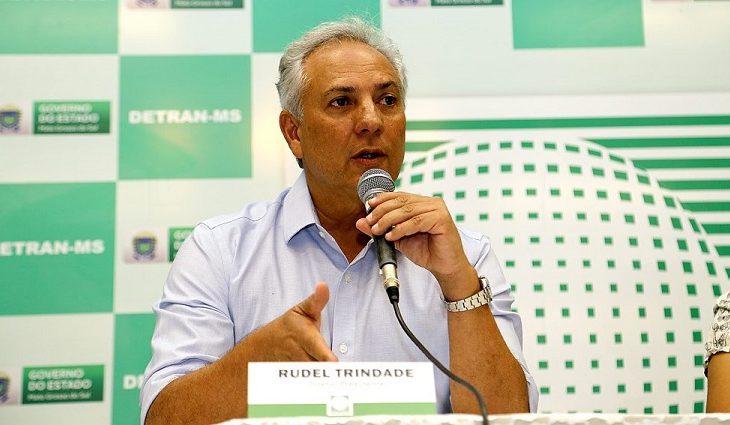 O Diretor-Presidente do Detran de Mato Grosso do Sul, Rudel Trindade Junior