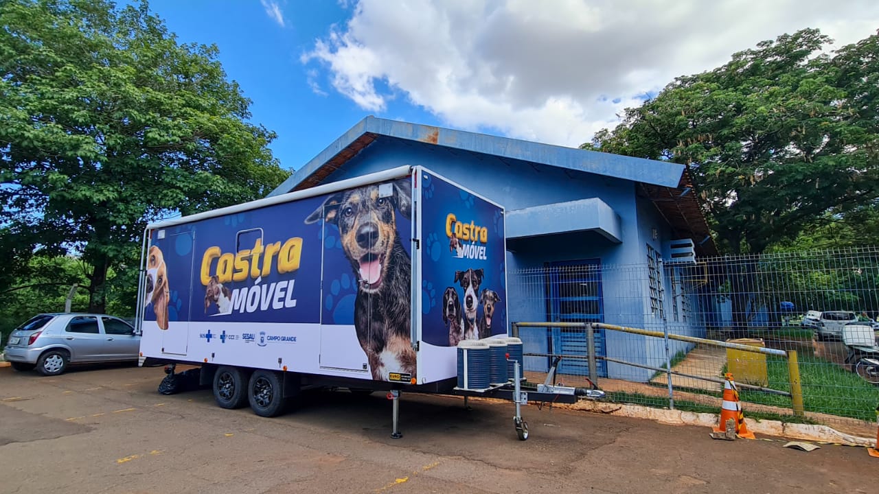 Castramóvel vai funcionar a partir deste fim de semana em Campo Grande