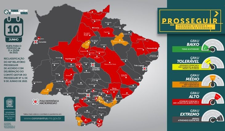 Mapa do Prosseguir