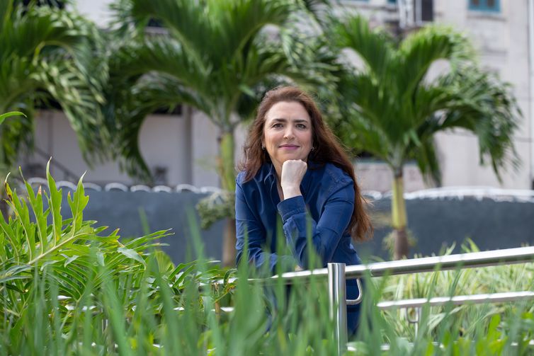 A diretora de Sustentabilidade da L'Oréal, Maya Colombani.