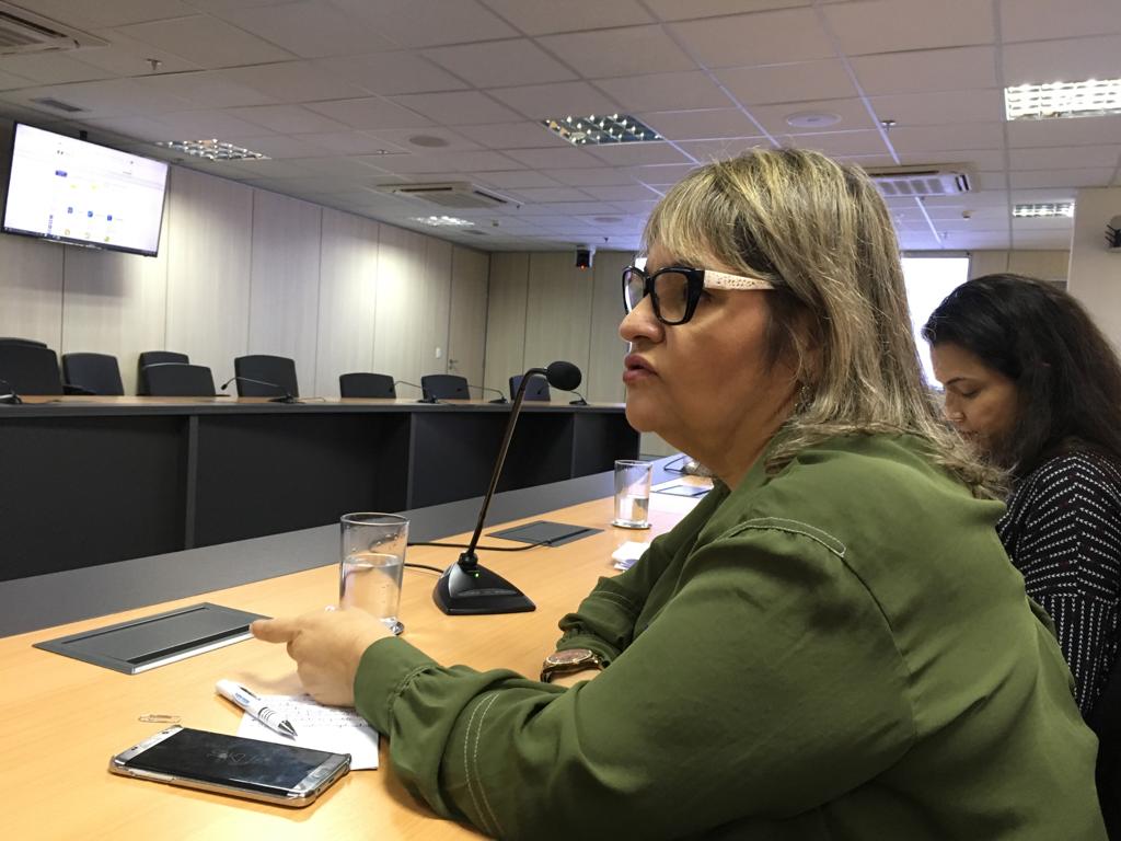 A presidente do Concen, Rosimeire Costa.