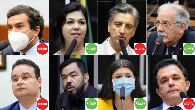 A bancada dos deputados federais de Mato Grosso do Sul se dividiu em relação a votação da PEC do Voto Impresso nesta terça-feira (10). Dos