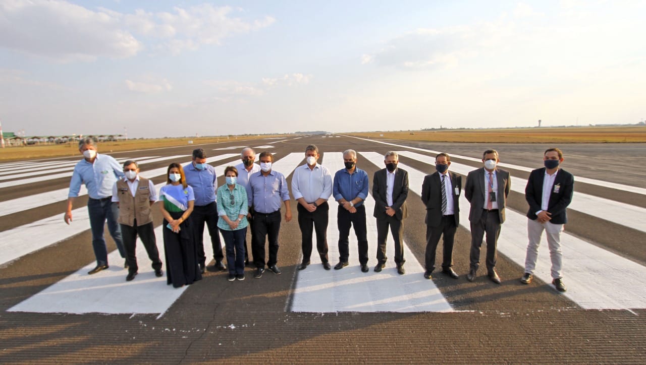 Projeto de senador Nelsinho Trad ganha aplausos em inauguração de obras do Aeroporto da Capital
