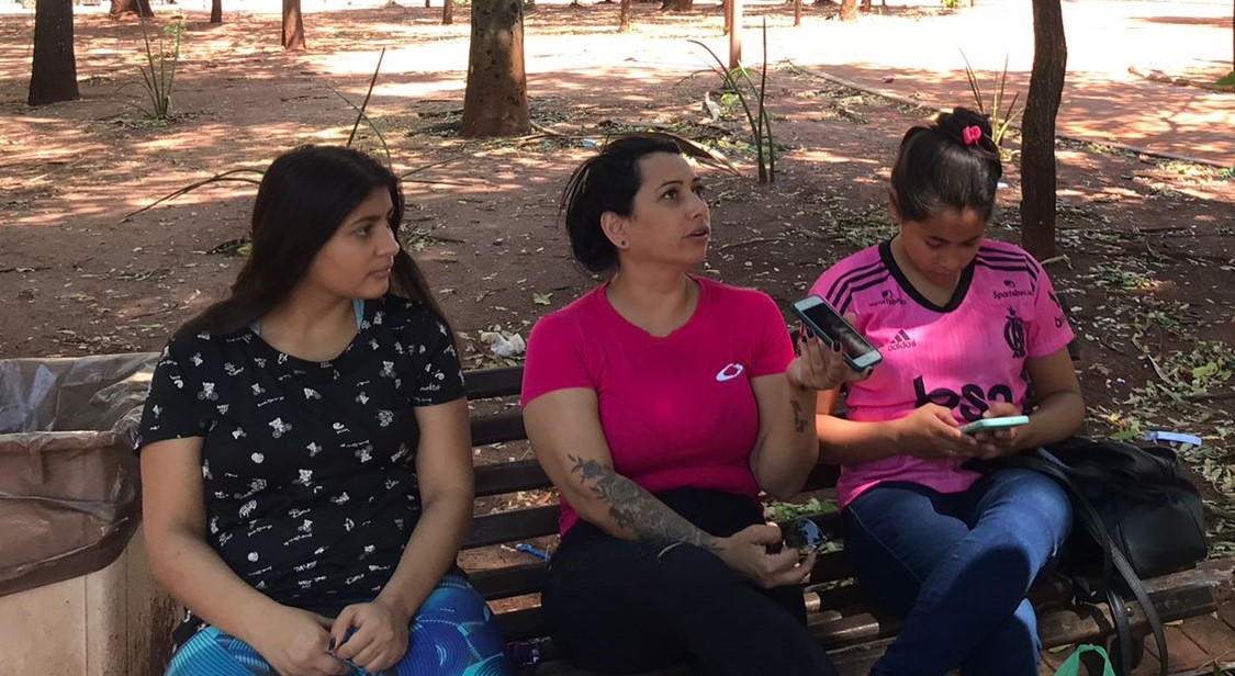 Milca em entrevista para o Portal A crítica 