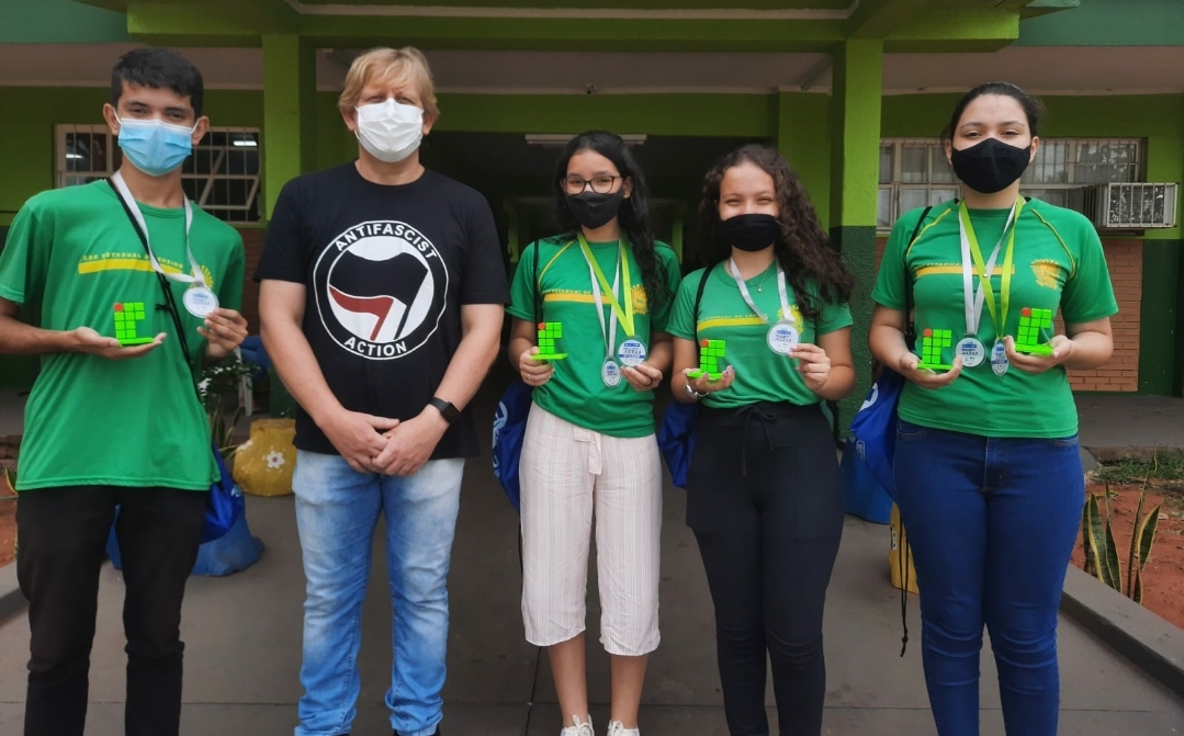 Estudantes do Ensino Fundamental exitosos na Feira de Ciências da IFMS