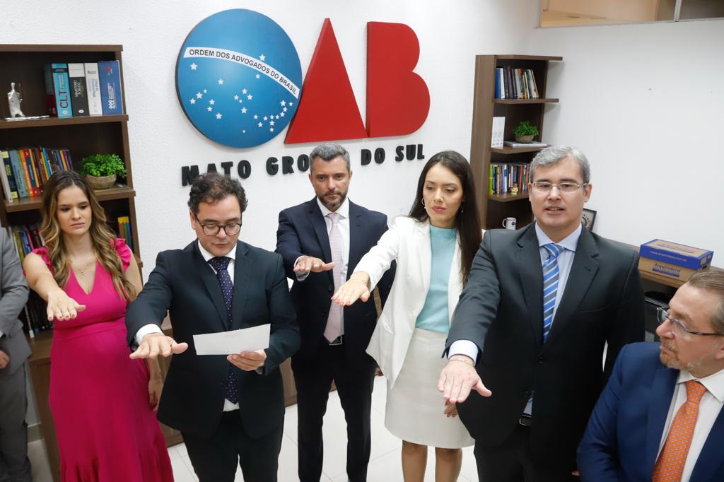 O advogado Luís Cláudio Alves Pereira (Bitto Pereira) toma posse nesta sexta-feira como presidente da seccional de Mato Grosso do Sul da OAB para o triênio 2022-2024.