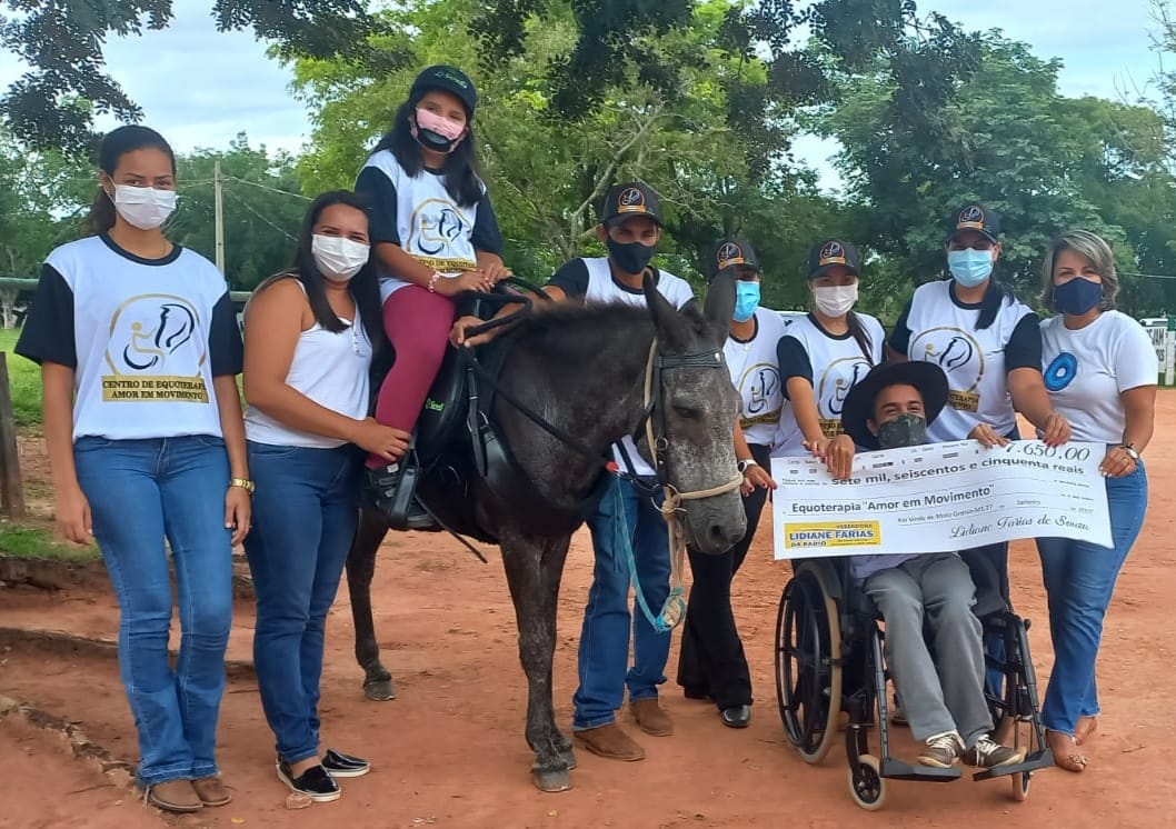 A entidade se mantém com doações