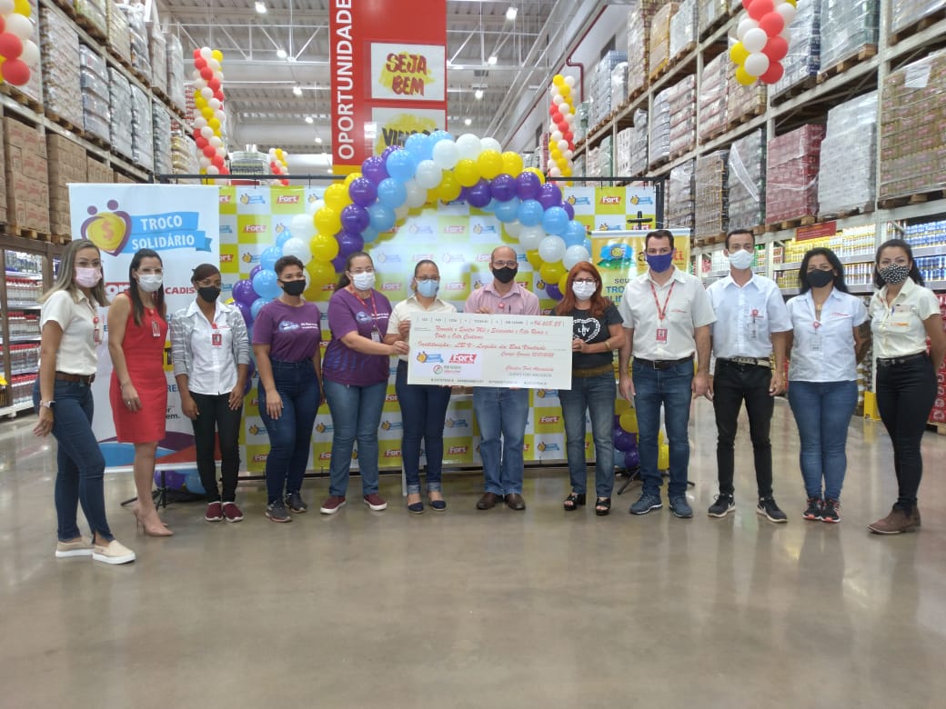 Entrega do cheque