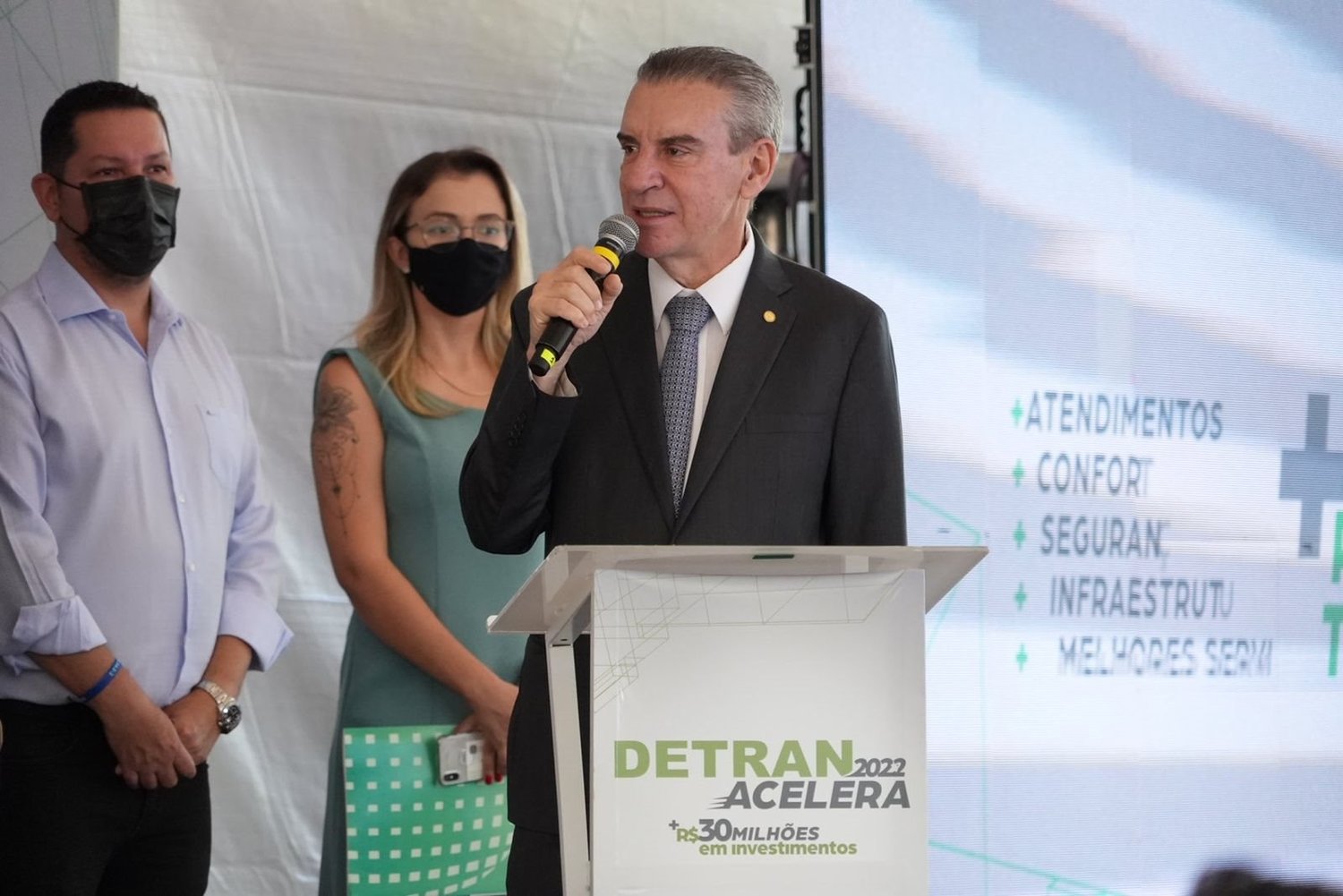 Paulo Corrêa destaca gestão do Detran-MS em evento  