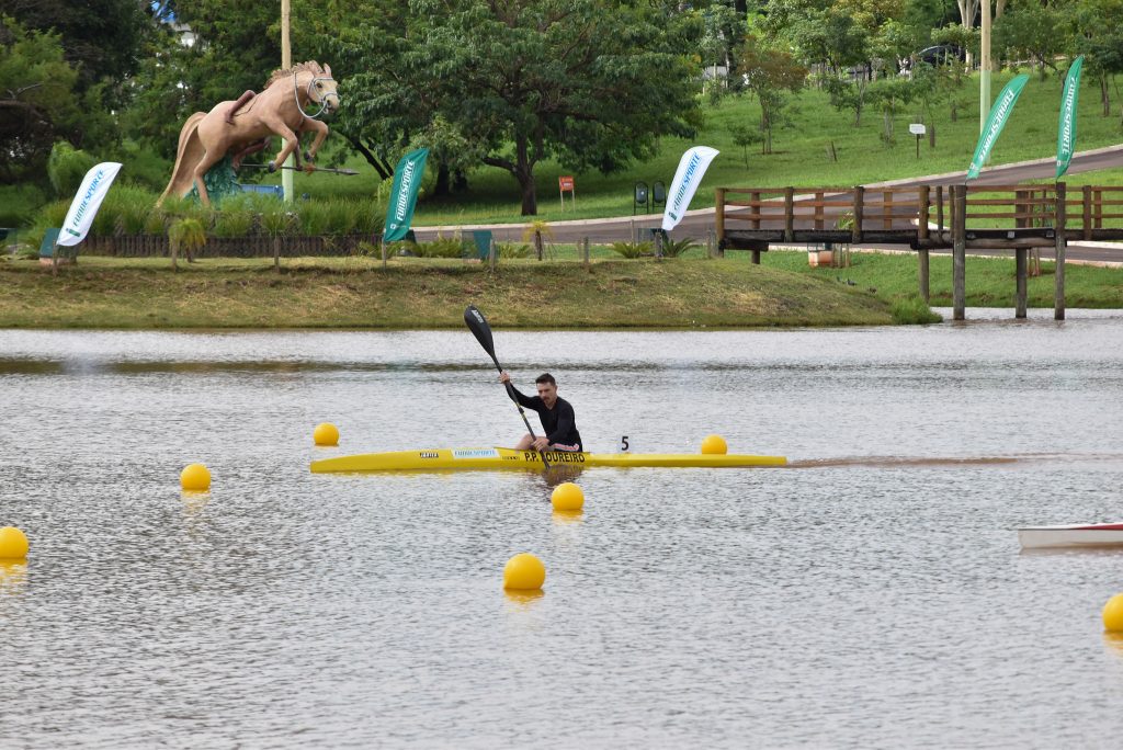 Lago do Parque das Nações Indígenas foi palco da competição nacional.