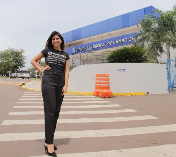 Jara foi a única vereadora mulher eleita na câmara