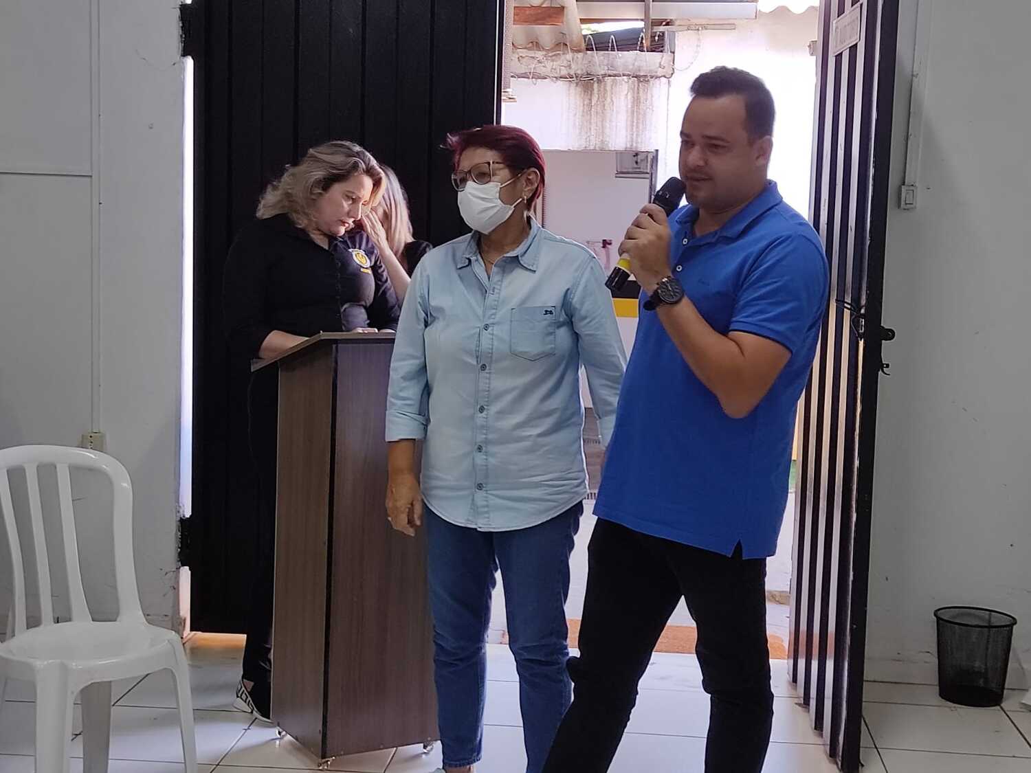 Pela Sectur, estiveram presentes o secretário Max e a adjunta Clarice.