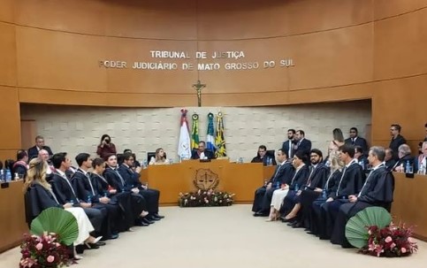 Cerimônia de posse dos novos juízes substitutos de Mato Grosso do Sul