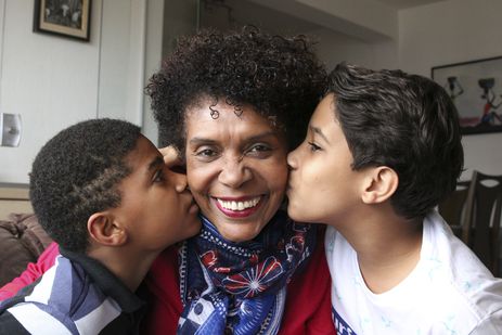 A administradora Marinildes Amorim é mãe de Diego, 11 anos e Bruno, 13 anos.