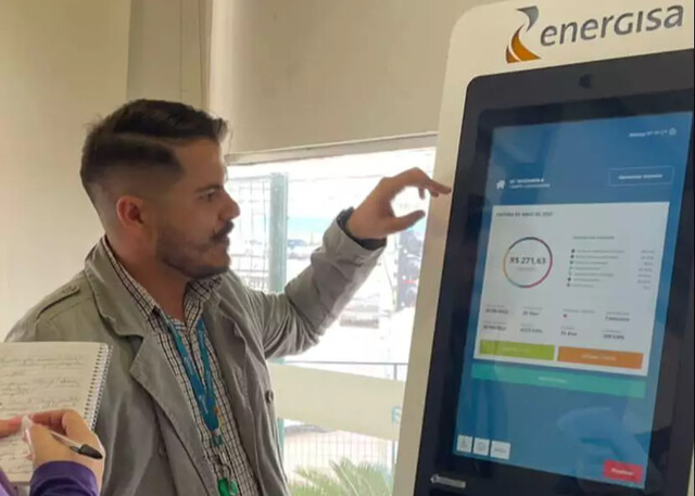 Coordenador de atendimento da Energisa em MS, Wesley Ricardo Santana Cosim.