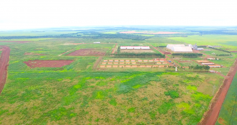 Área doada pela prefeitura de Maracaju