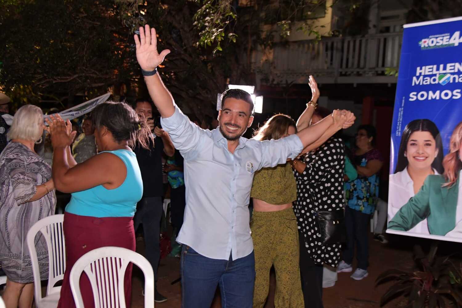 O advogado e empresário Sindoley Morais, candidato a deputado federal pelo União Brasil com o número 4444