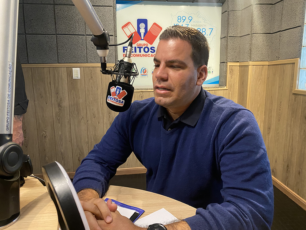 Capitão Contar em entrevista ao Giro Estadual de Notícias
