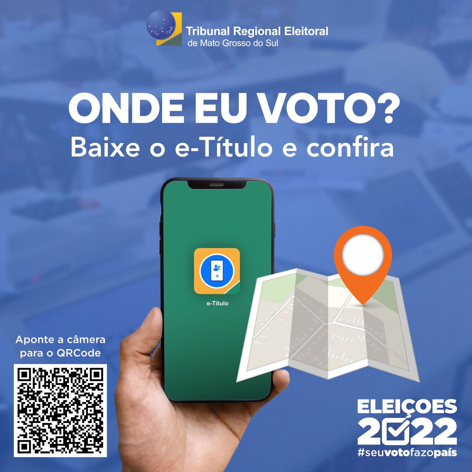Campanha do TRE-MS incentiva uso do aplicativo e-Título