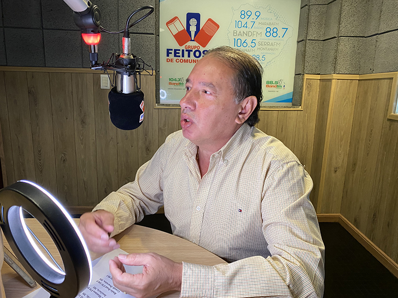 O deputado Gerson Claro
