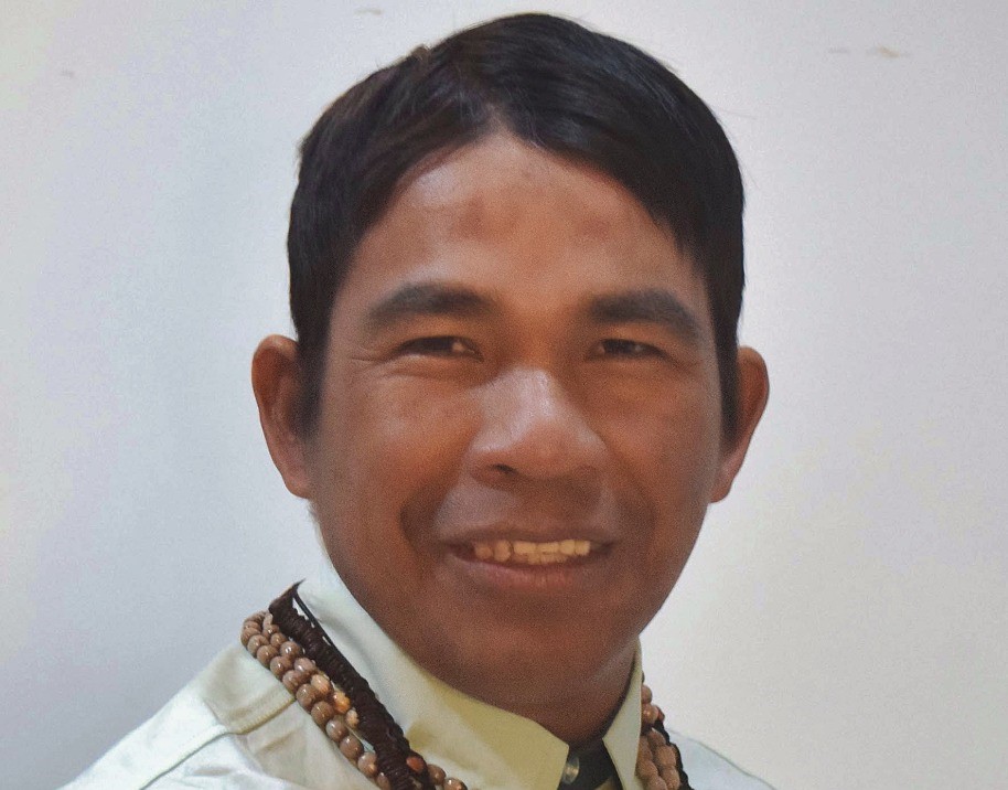 O candidato a governador Magno de Souza (PCO)