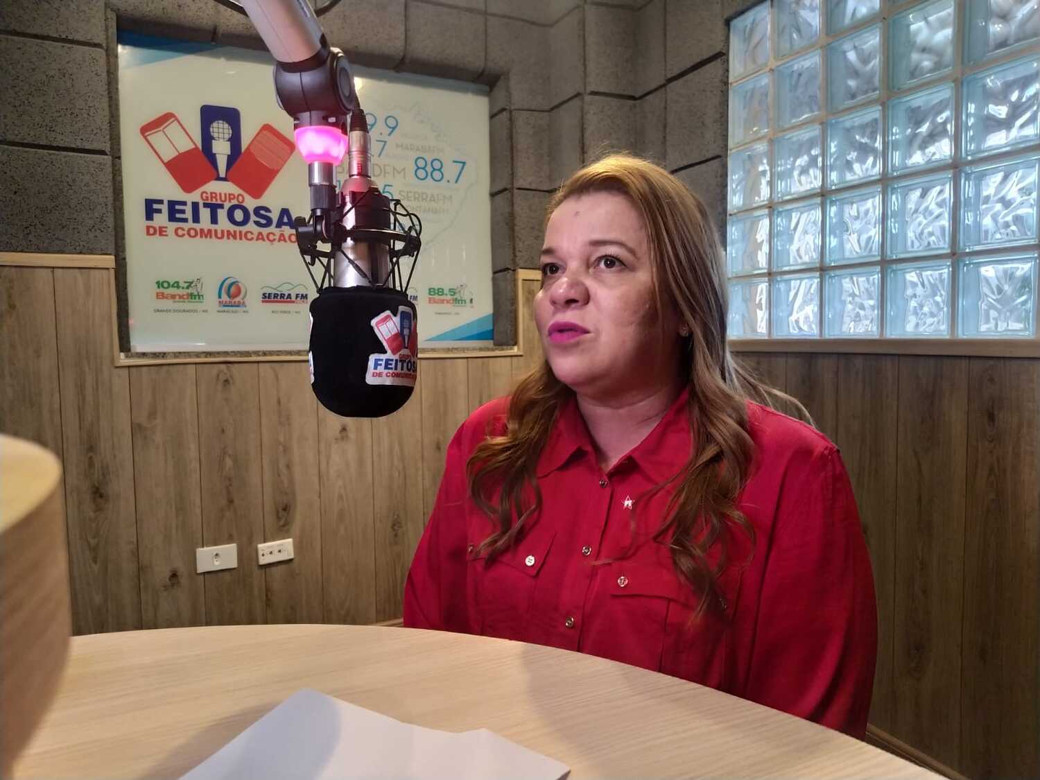 Giselle Marques em entrevista ao Giro Estadual de Notícias