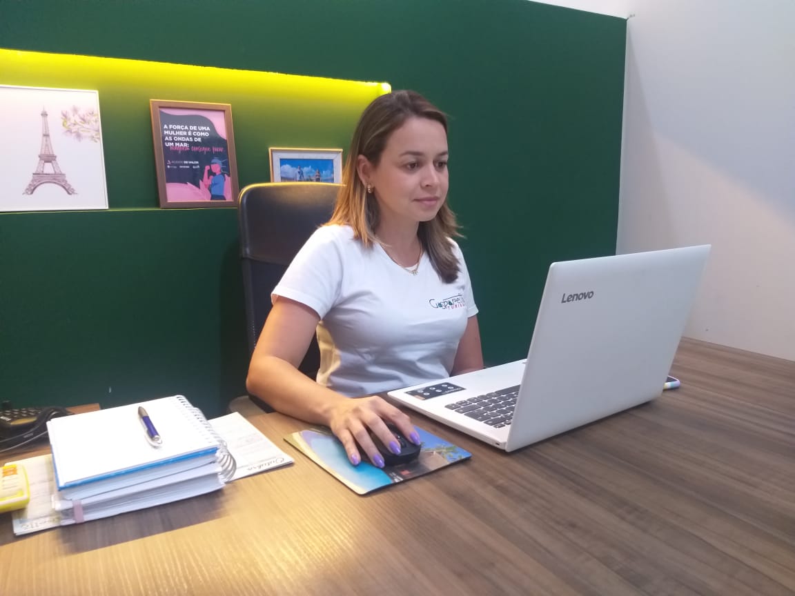 Natalia Gasparetto, proprietária da Gaparetto Turismo