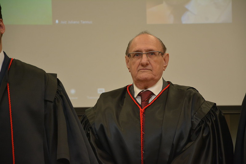 O Presidente da Corte, Desembargador Paschoal Carmello Leandro