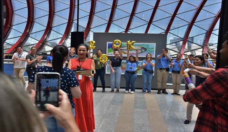 Bioparque Pantanal recebe visitante de número 200 mil. 