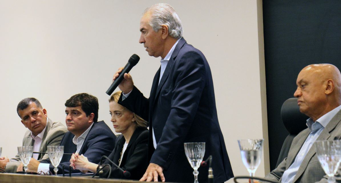 Abertura do seminário contou com a presença do governador Reinaldo Azambuja, da presidente do TRF-3, desembargadora Marisa Ferreira dos Santos 